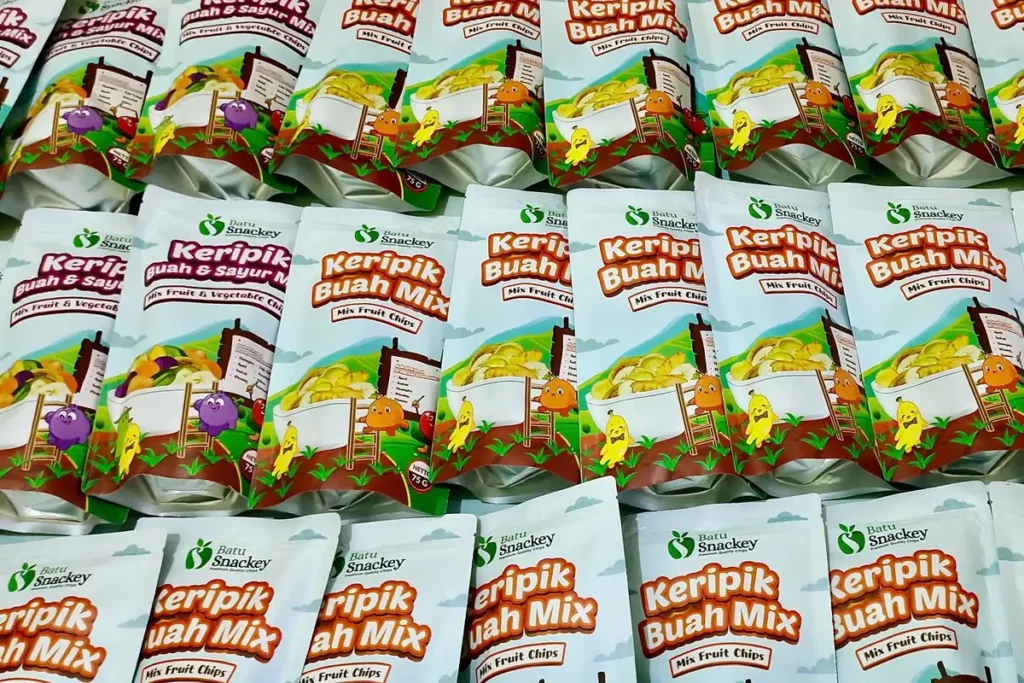 Kemasan Keripik Buah Mix dan Buah Sayur Mix (1)