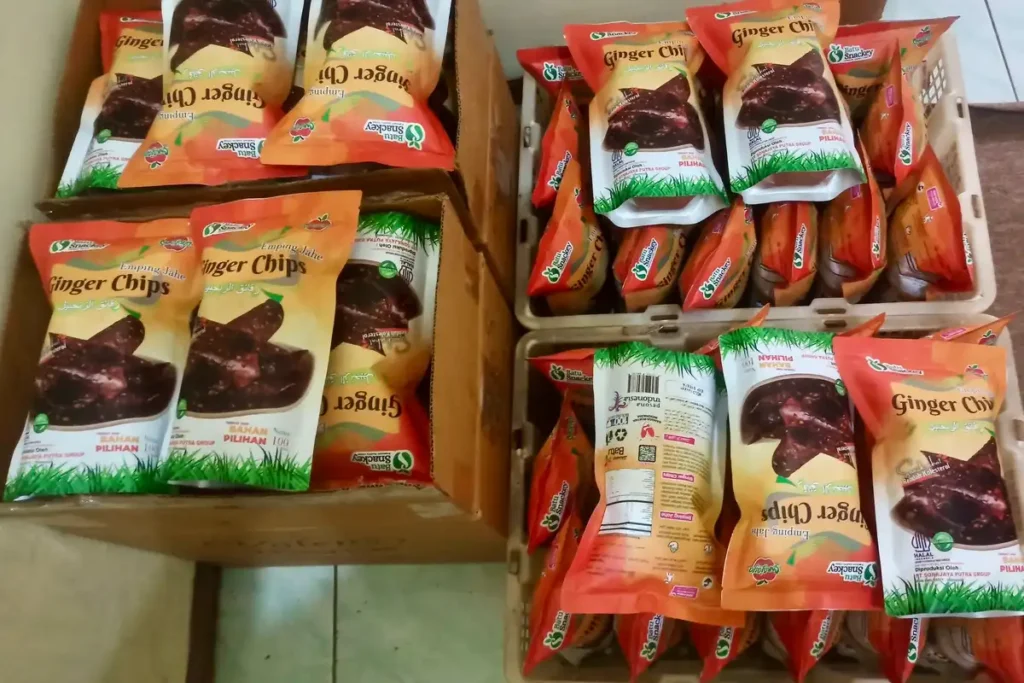 Keripik Jahe Kemasan Premium