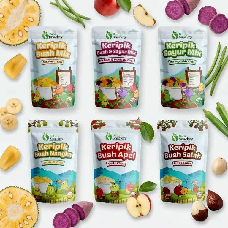 keripik buah dan sayur premium