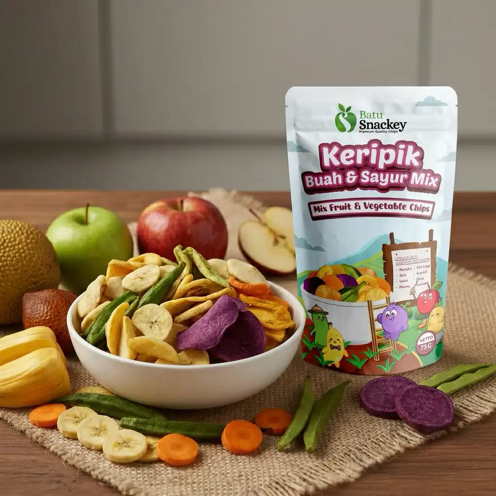Keripik Buah Sayur Mix